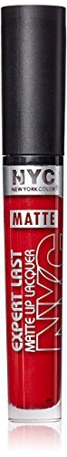 Matte Lip Lacquer - Riverdale Matte Red, Long-Lasting Lip Color, 0.12oz