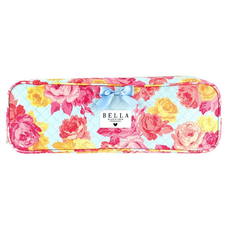 Waterproof Quilted Hair Tool Travel Bag - Organizer for Curling Iron & Straightener