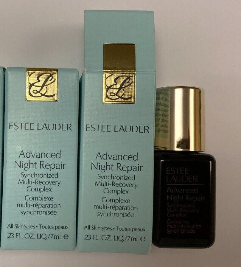 Set of 2 New Estee Lauder Night Repair Serum 0.24oz - Anti-Aging Skincare