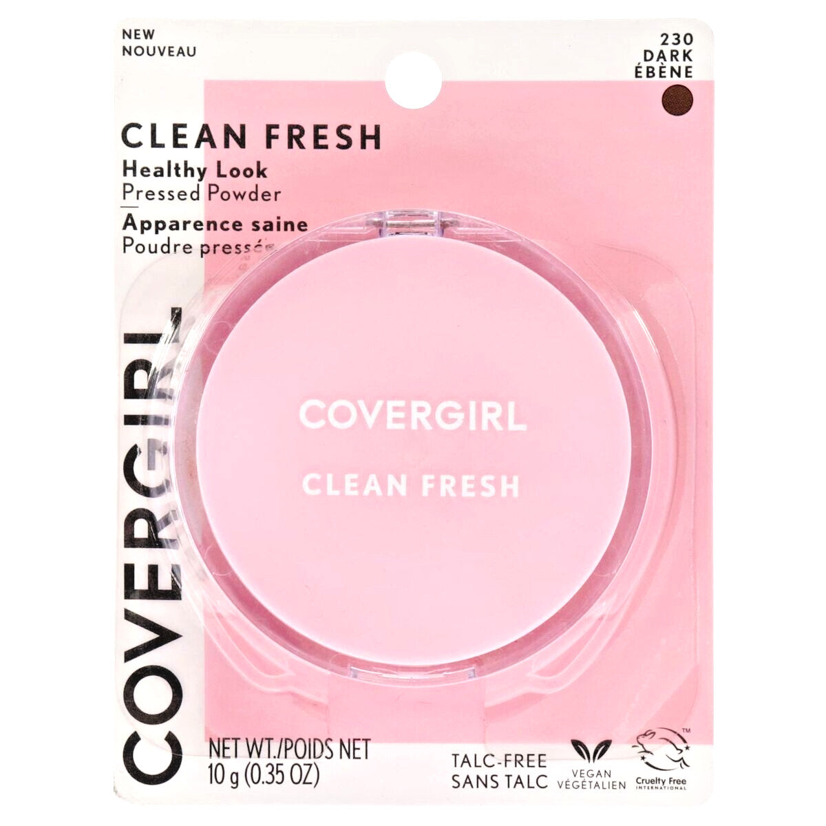 Matte Finish Face Powder - Dark Shade, 0.35oz, Flawless Complexion