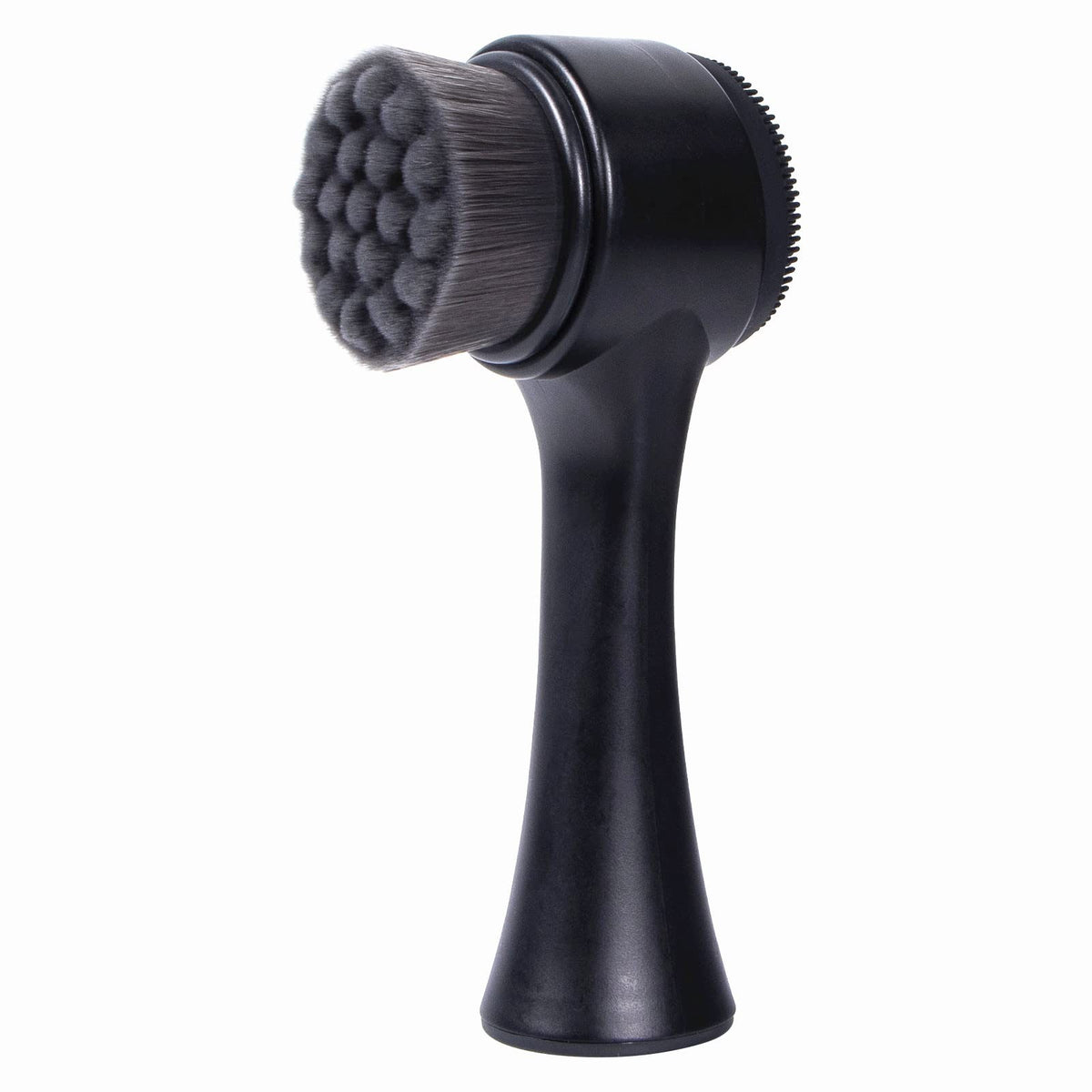 Beomeen 2-in-1 Facial Cleansing Brush with Silicone & Bamboo Charcoal Fiber