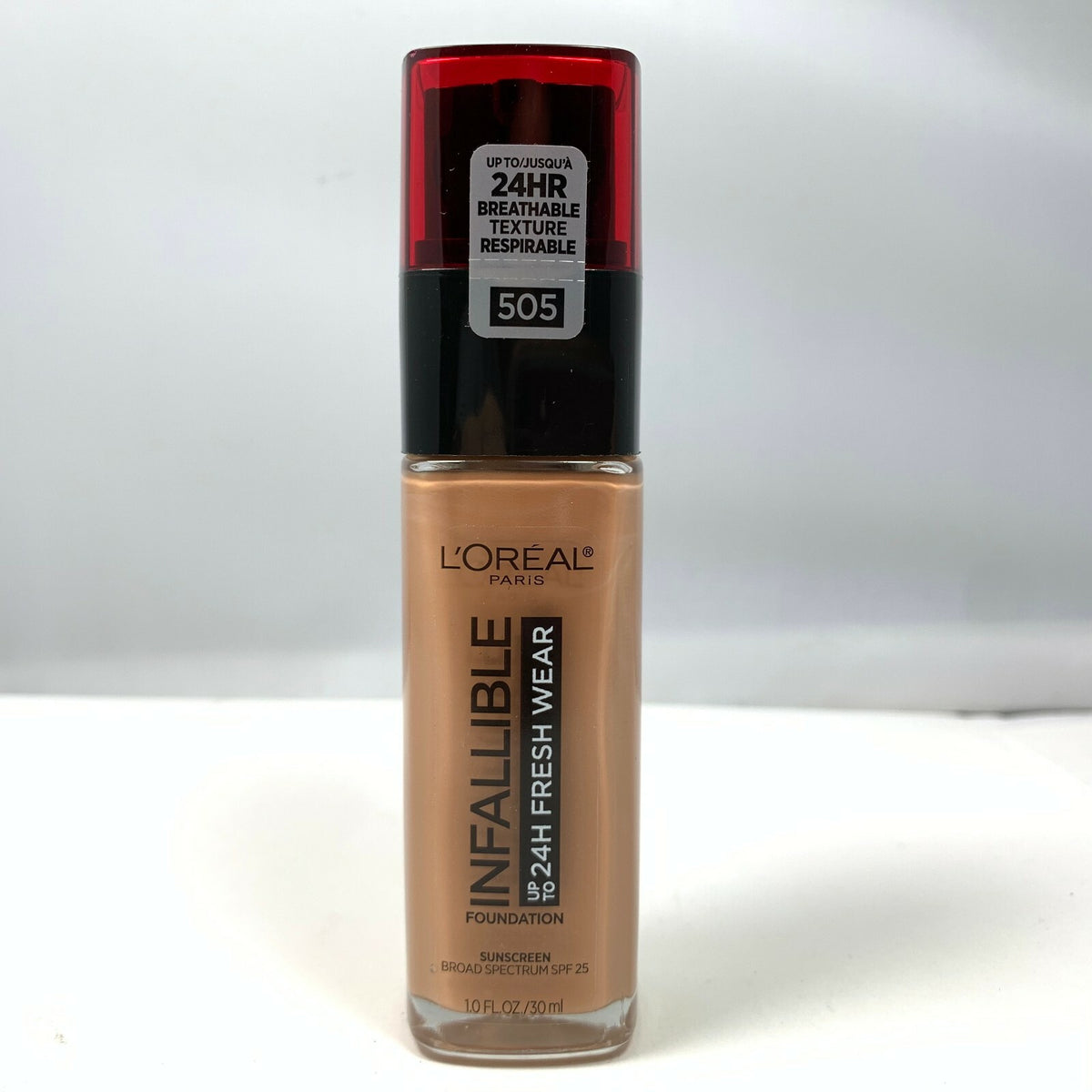 Long-Lasting Infallible Foundation SPF25 - 24 Hour Wear, Multiple Shades