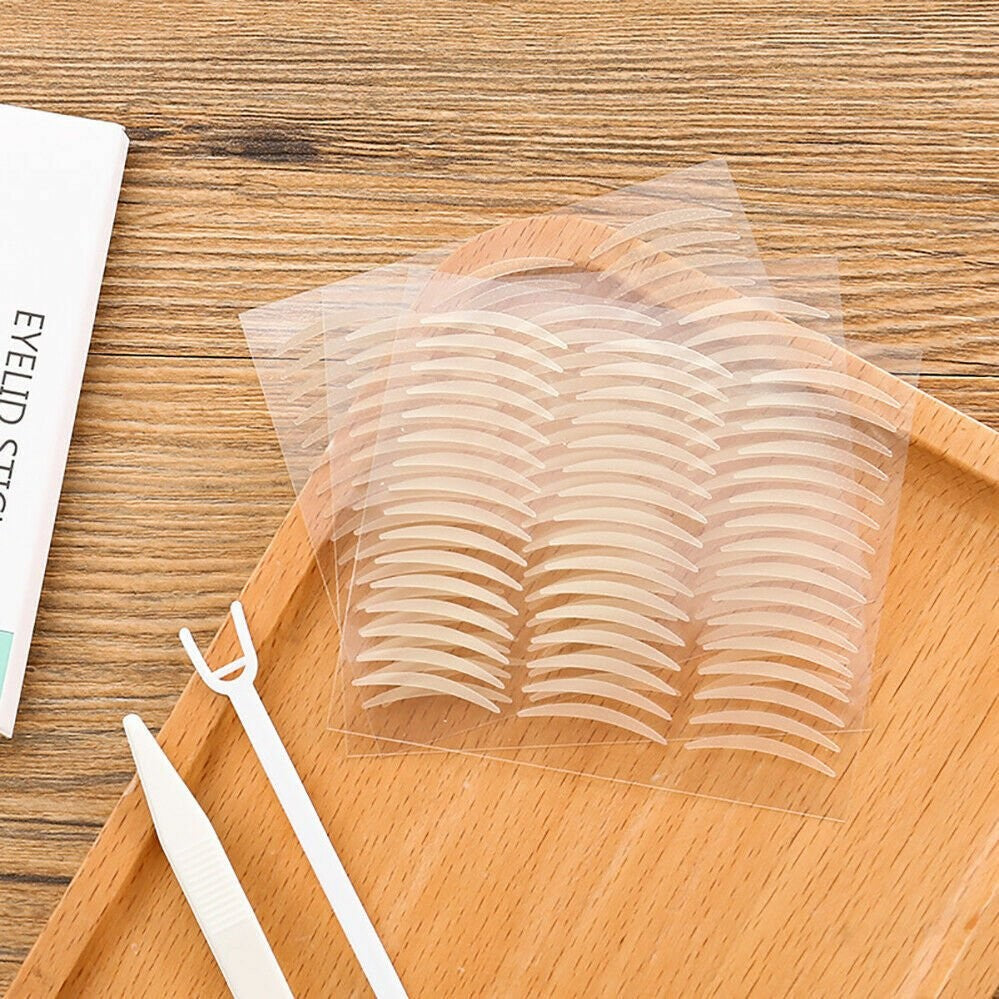 500 Pcs Invisible Double Eyelid Lift Tape Stickers Natural Eye Enhancer