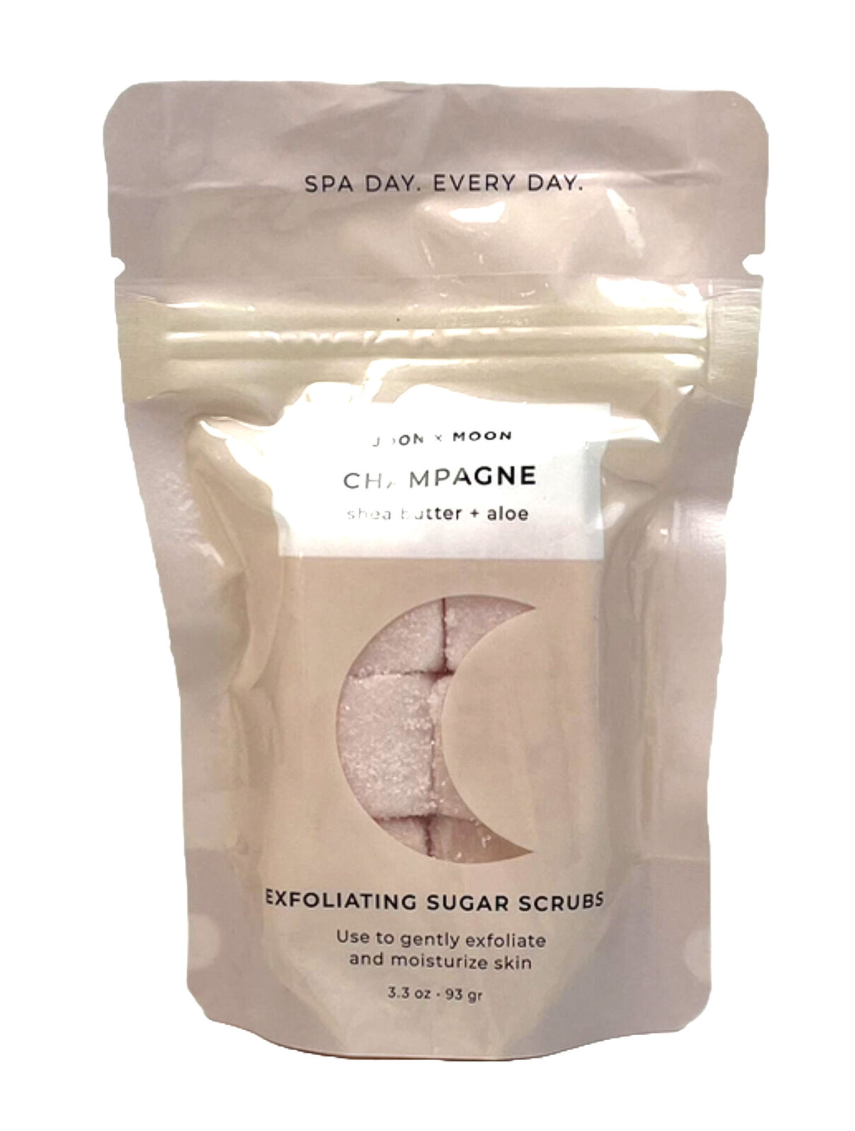Joon x Moon Champagne Exfoliating Sugar Scrubs Shea Butter + Aloe ~