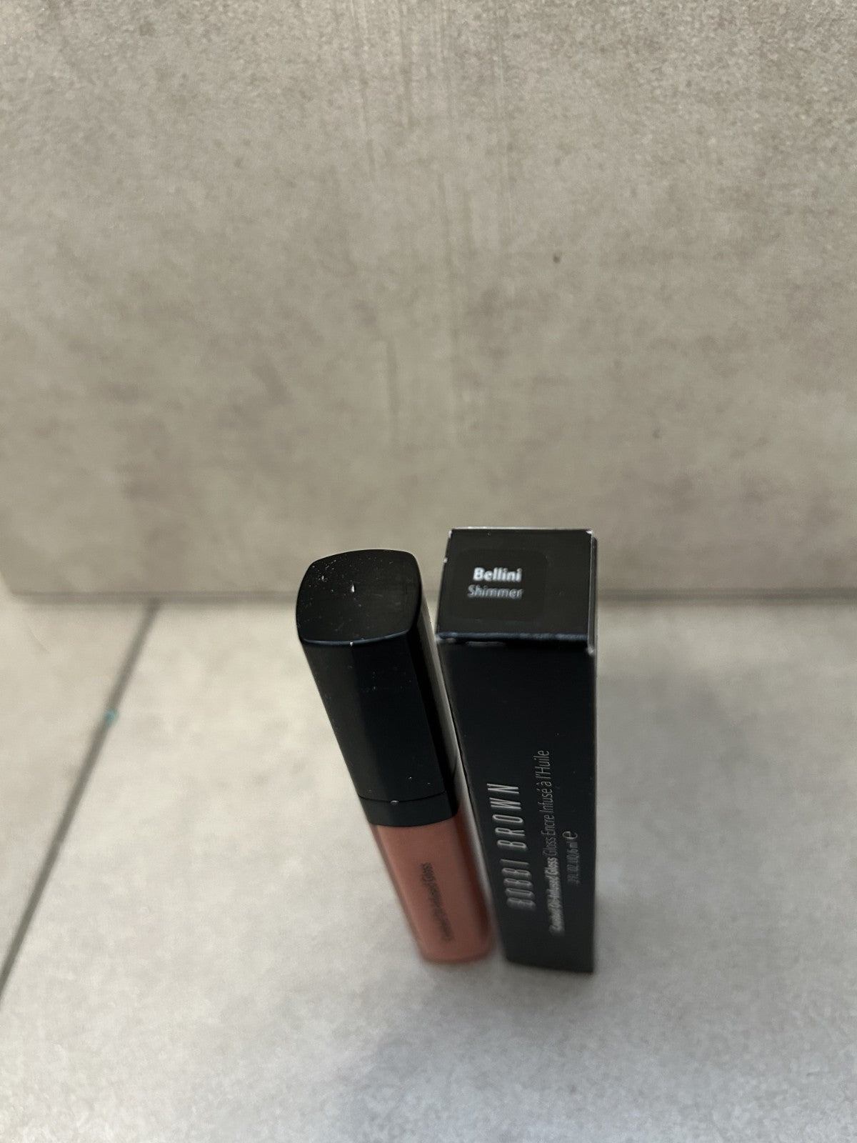 Bobbi Brown Crushed Oil-Infused Shimmer Lip Gloss Bellini 0.2 oz - Full Size