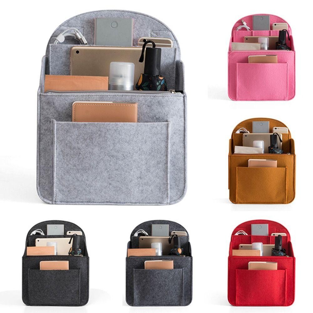 Portable Makeup Organizer Insert for Travel Backpack & Bags - Divider & Storage