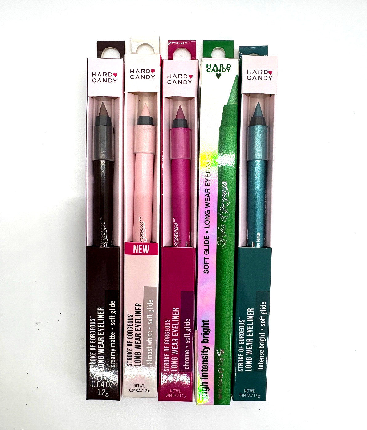 Hard Candy Stroke of Gorgeous Long-Wear Eyeliner Set – 5 Shades