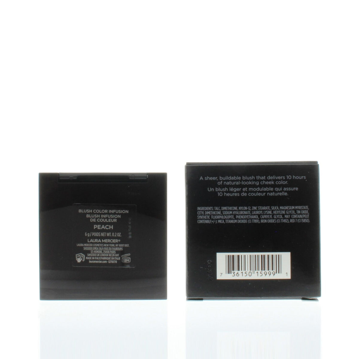 Laura Mercier Sheer Blush Color Infusion Peach 6g - Natural, Buildable Cheek Color