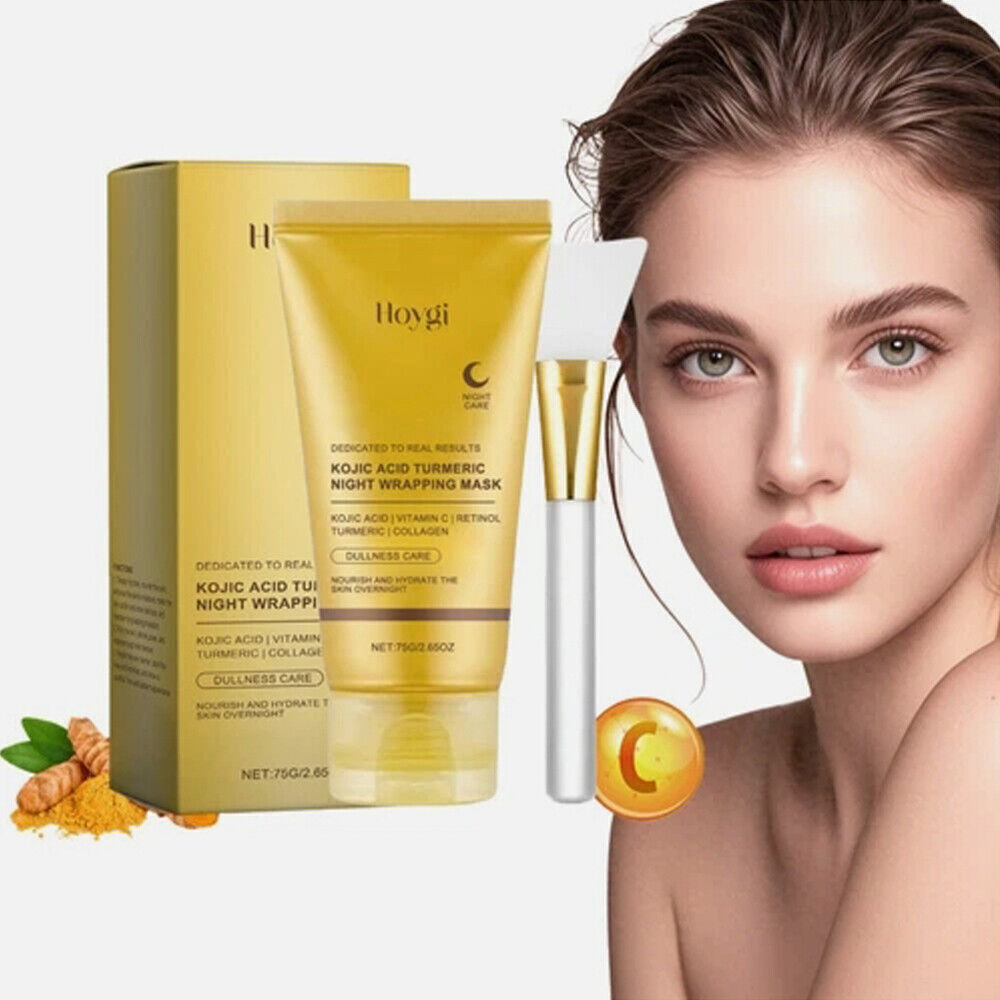 Turmeric Collagen Night Mask for Brightening & Hydration - 75g