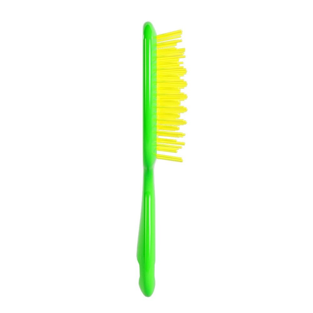 Detangling Hair Brush for Wet & Dry Hair - Lemon Lime Green