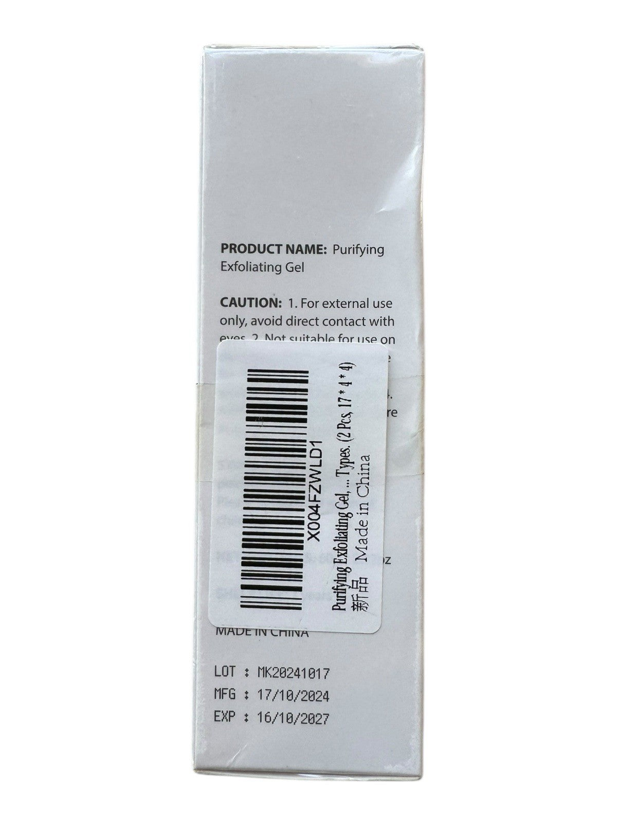 Purifying Exfoliating Gel for Face & Body - 4.2 oz Dual Pack