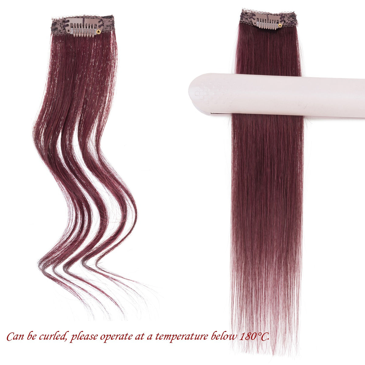6PCS Clip-In Short Hair Extensions 100% Human Hair, Multiple Colors & Lengths