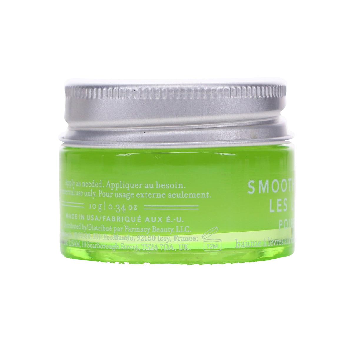 Lip Balm Pear Kiwi Vitamin C Peptide Hydrating Treatment - 0.34 oz