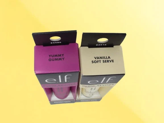 Lip Balm Set - Melting Glow Reviver with Gummy & Vanilla Flavors, 2 Pack