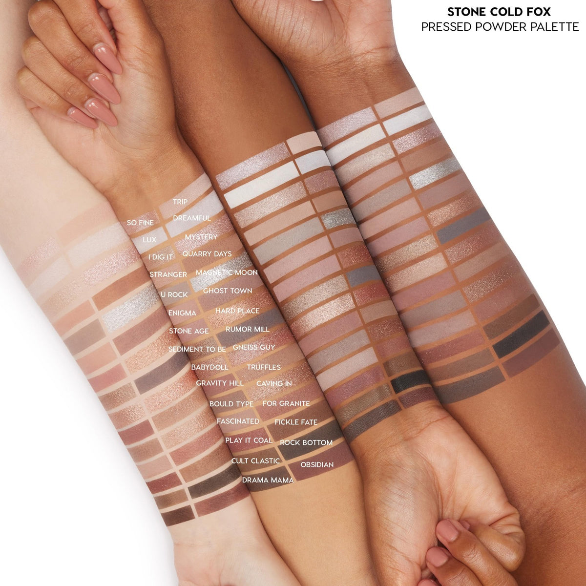 30 Shade Cool Tone Eyeshadow Palette - Matte & Metallic High Pigment