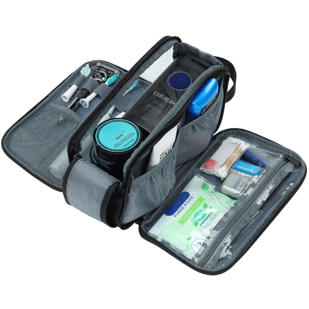 Medium Travel Toiletry Bag for Men, Stylish & Fully Organized