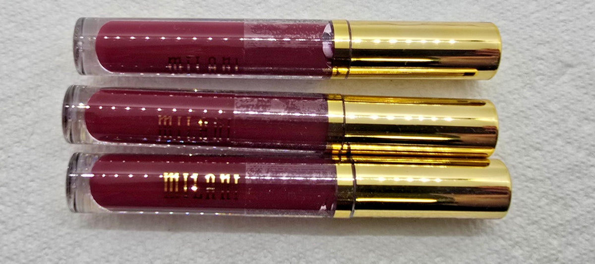 Milani Amore Shine Liquid Lip Color Seduction Set - 3 Pack