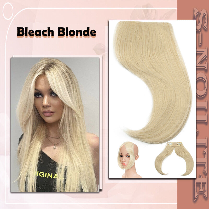 French Style Clip-In Bangs Hair Extensions - 11 Inches Natural Look