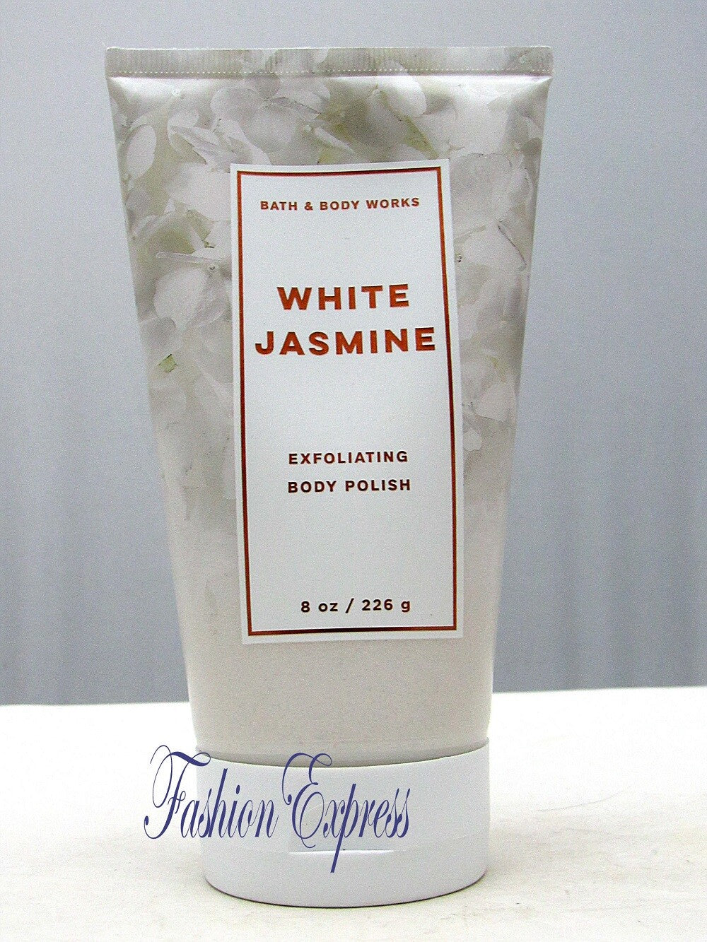 BATH & BODY WORKS WHITE JASMINE EXFOLIATING POLISH 8 OZ