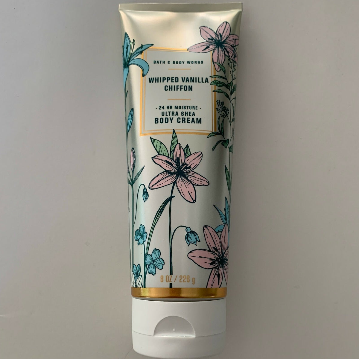 Ultra Shea Body Cream Moisturizer 8 oz - 24 Hour Hydrating Skin Care