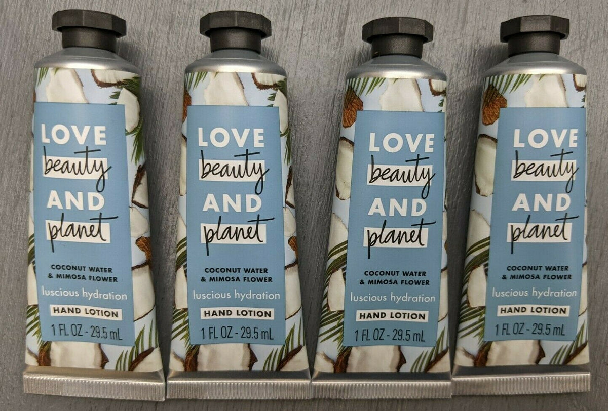 Hand Lotion Travel Size 4-Pack - Coconut Water & Mimosa