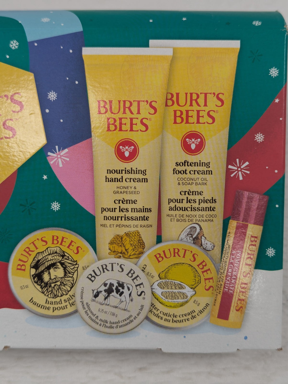 Burt’s Bees Tips and Toes Skincare Gift Set - Christmas Holiday