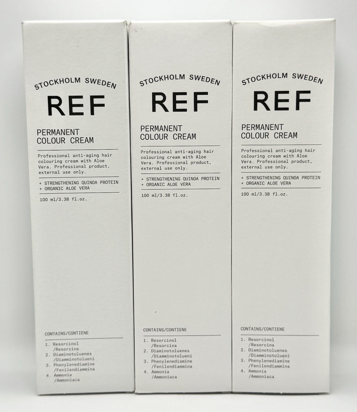 REF Professional Anti-Aging Haircolor 7.036 Milk Chocolate - 3x