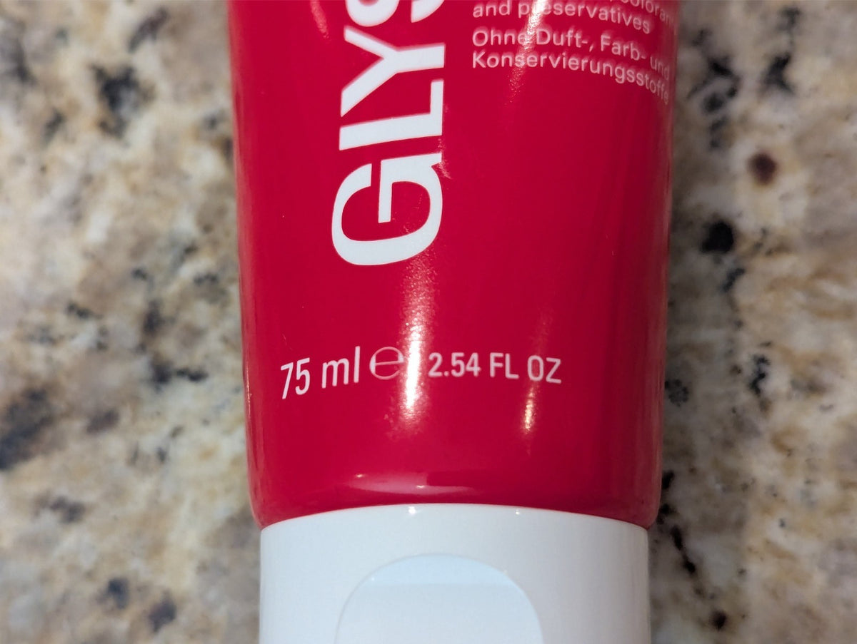 Glysolid Skin Cream Glycerin Tube 2.54 fl oz exp: 06/2028