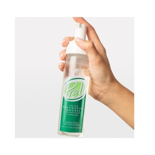 Prell Volumazing Hair Mousse 4-Pack - Strong Hold & Voluminous Finish