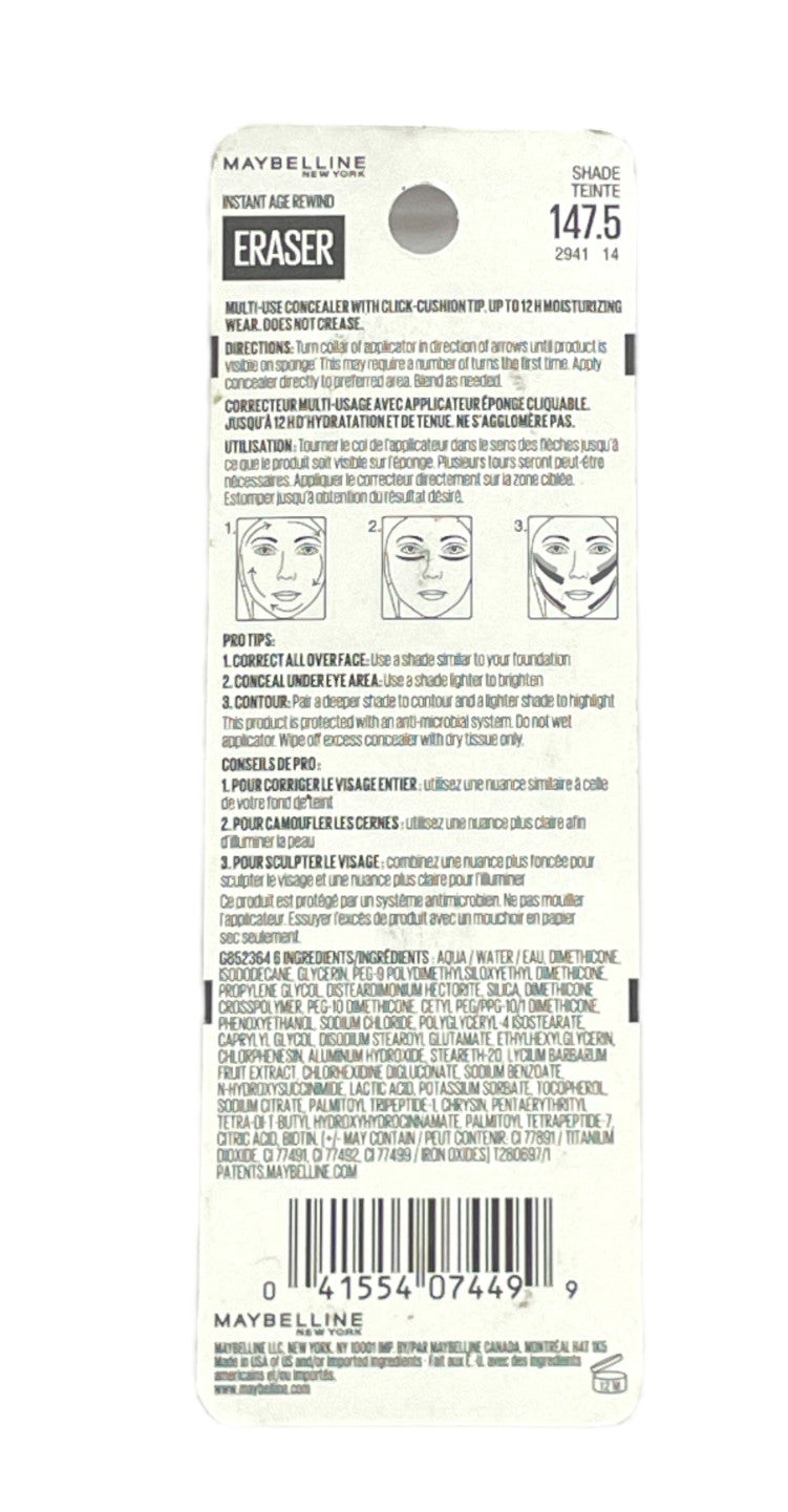 Concealer for Face Makeup - Face Cover Up for Dark Circles & Blemishes - All Colors