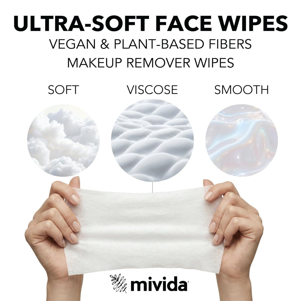 Hypoallergenic Makeup Remover Wipes with Vitamin E - 40 Count, Gentle & Fragrance-Free