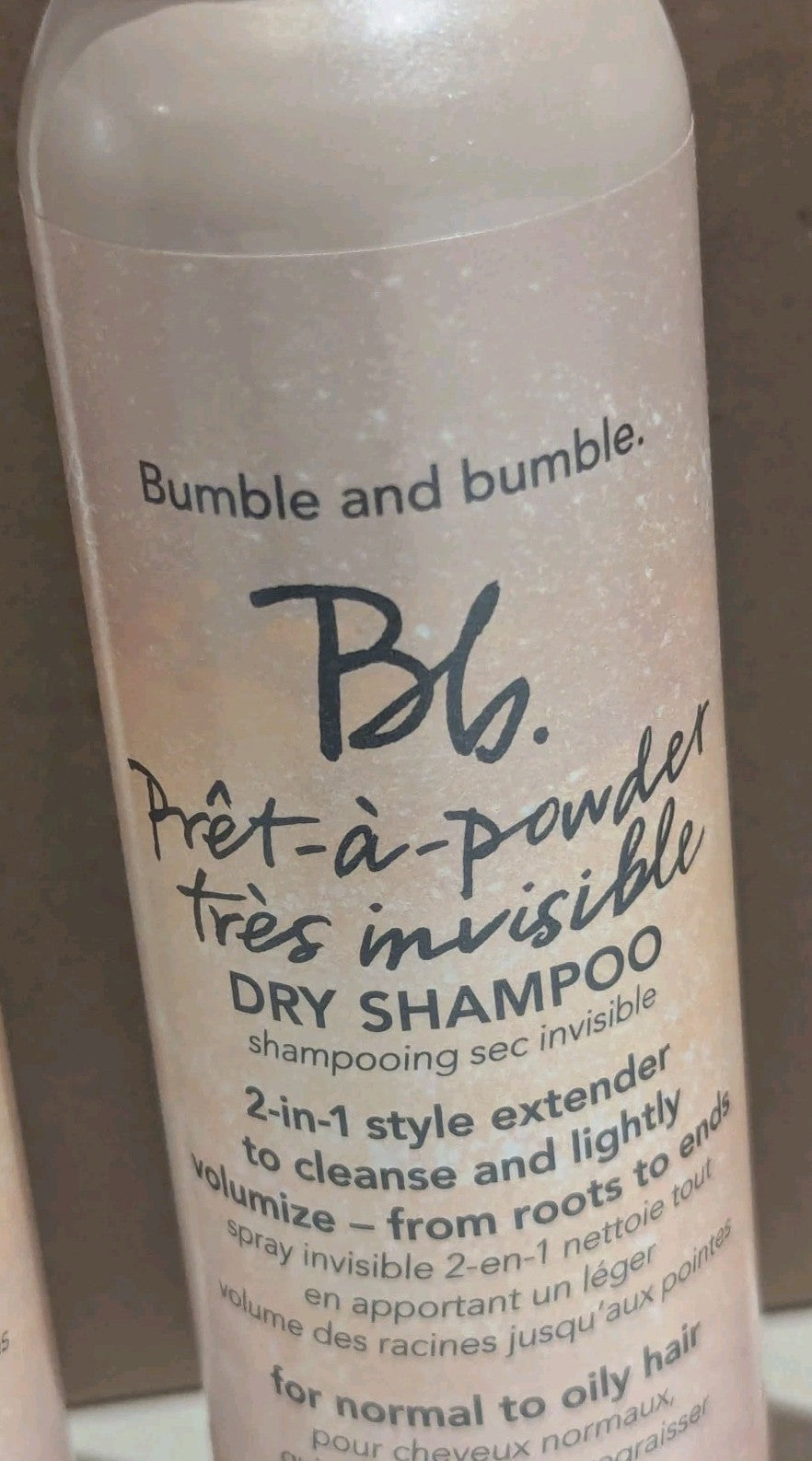 Invisible Dry Shampoo for Hair - Bumble and Bumble Pret-a-Powder Tres 3.1oz Set