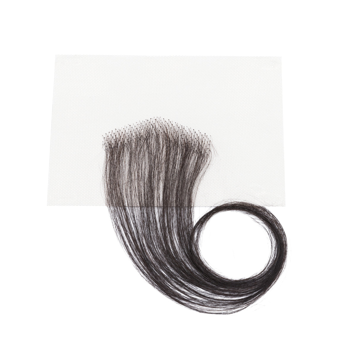 Reusable Human Hair Baby Hair Edge Stripes - Natural Color, 4 Pack