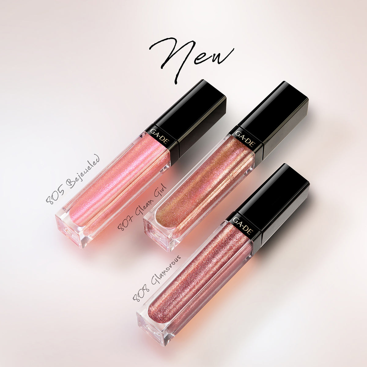 Crystal Lights Lip Gloss - 805 Shimmer Lip Shine Enriched with Crystal Pearls