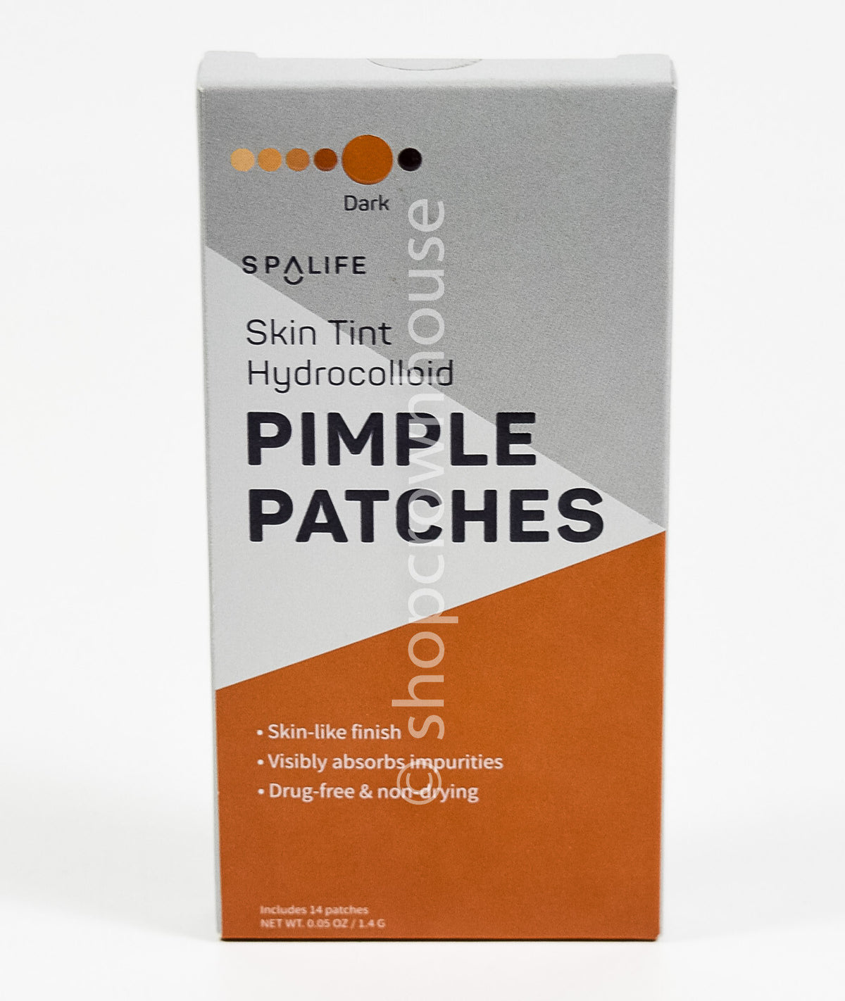 Hydrocolloid Pimple Patches Dark Skin Tint 14 Pack - Acne Spot Treatment