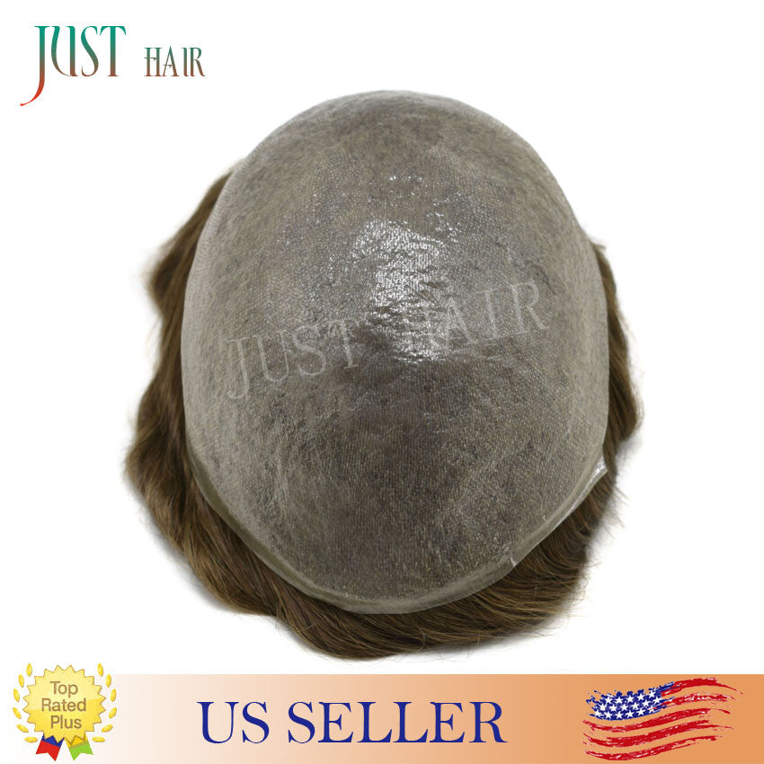 Men's Ultra Thin Skin Wig System - Hair Replacement, V-Loop 0.04-0.06mm