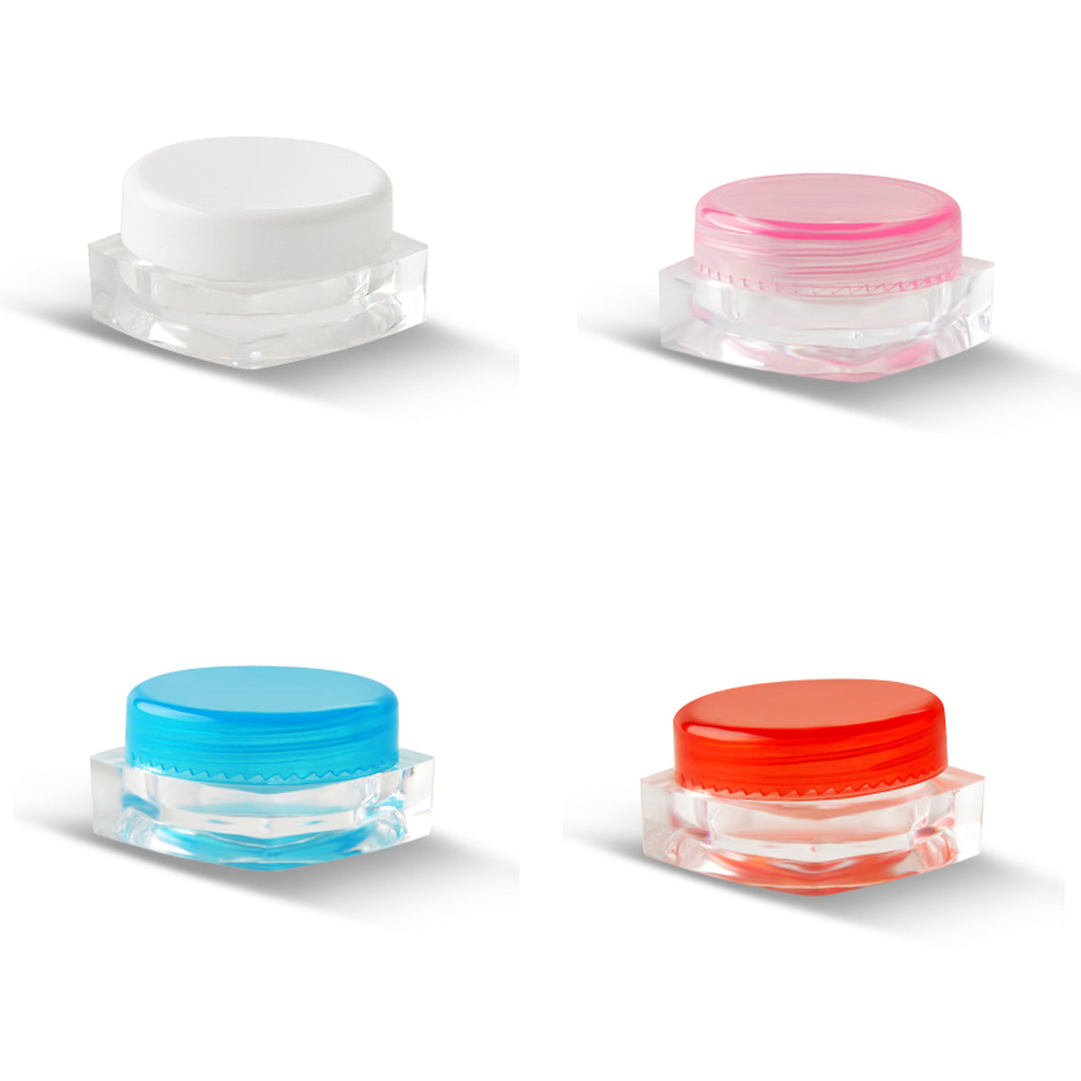 Refillable Cosmetic Sample Jars Set - 60 Pack, 5g Travel Makeup Containers