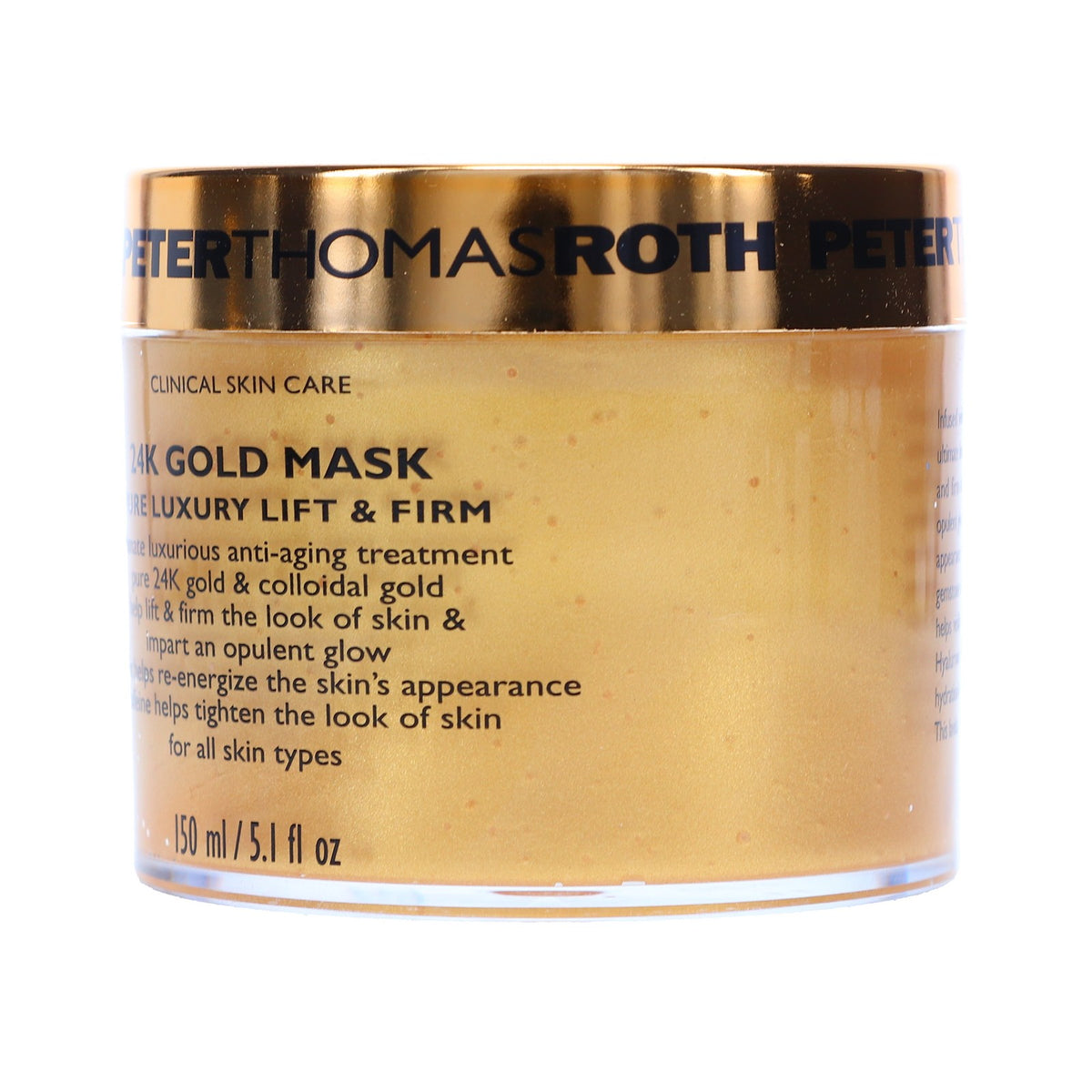 24K Gold Mask Pure Luxury Lift & Firm—Peter Thomas Roth 5.1 oz