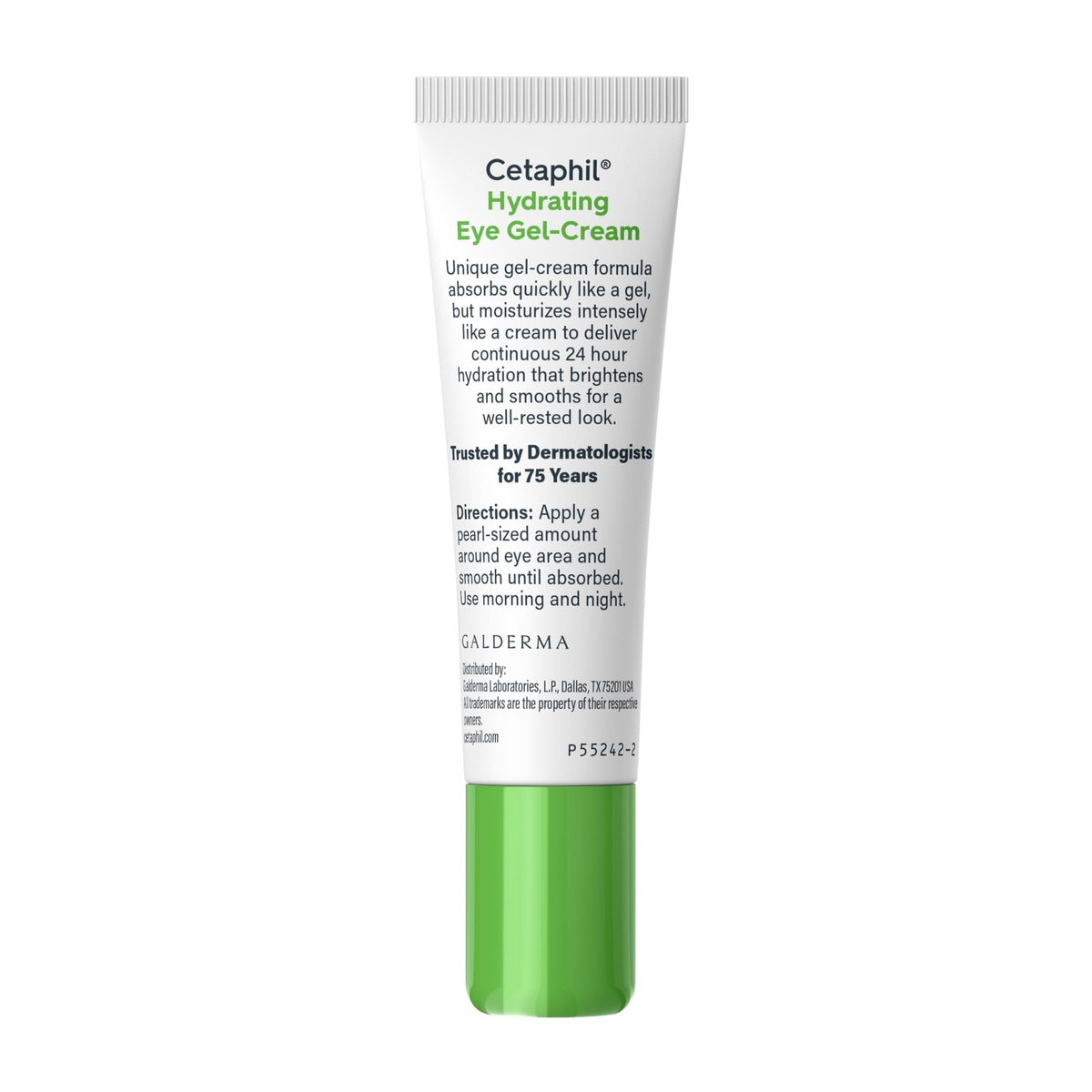 Cetaphil Hydrating Eye Gel-Cream with Hyaluronic Acid, 3 Pack 0.5 Fl oz