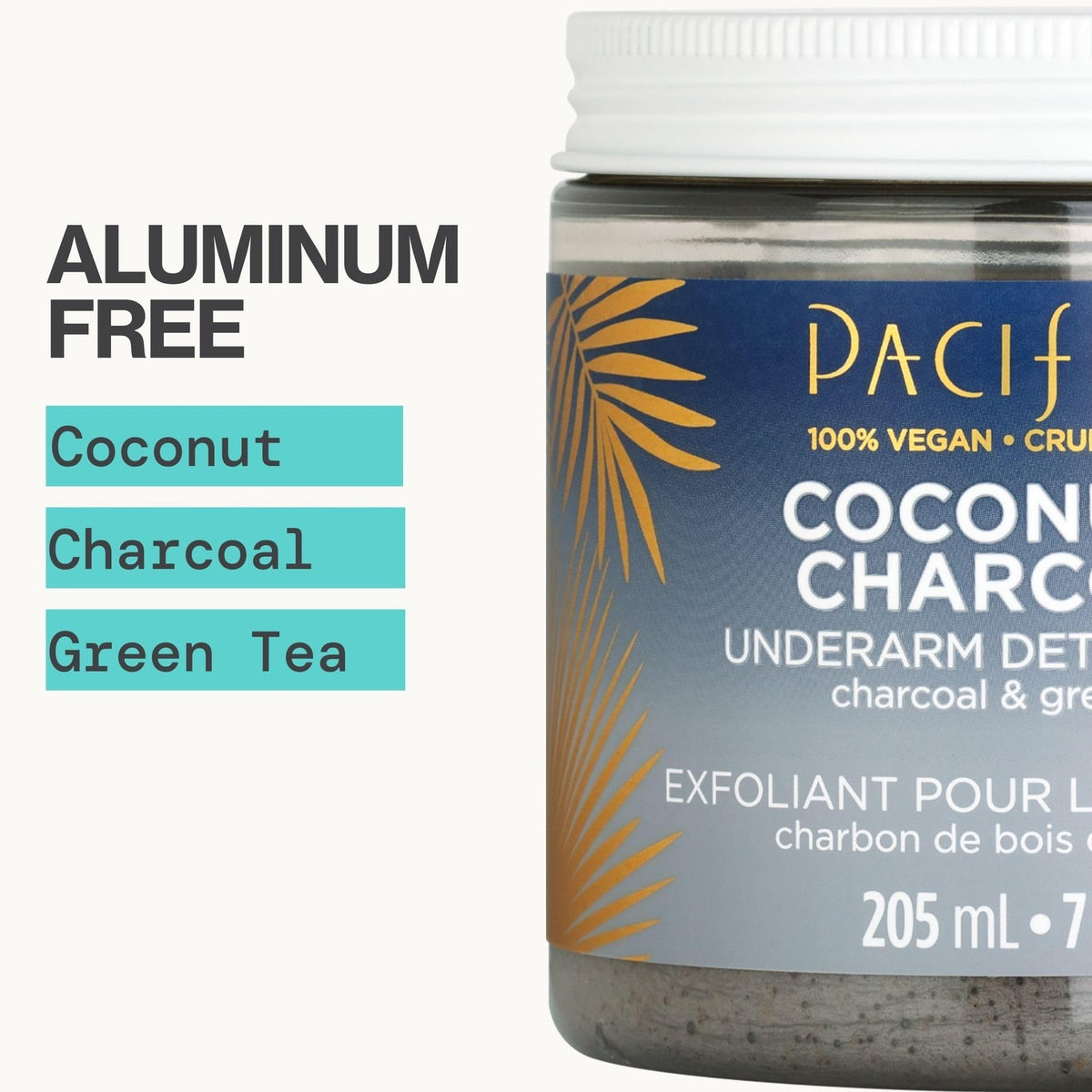 Pacifica Coconut & Charcoal Underarm Detox Scrub Exfoliant