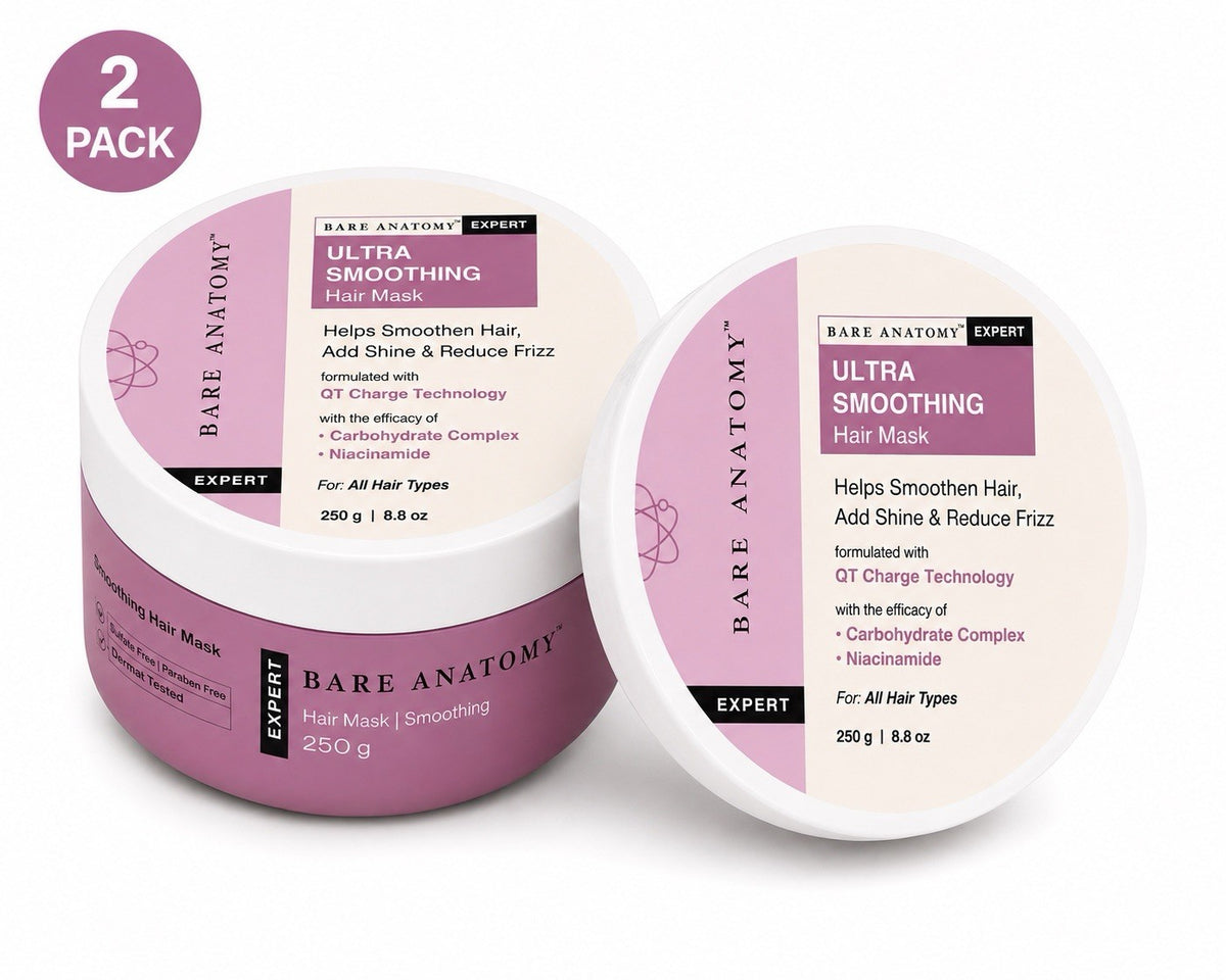 Ultra Smoothing Hair Mask - Anti-Frizz Deep Conditioner for All Hair Types 250g
