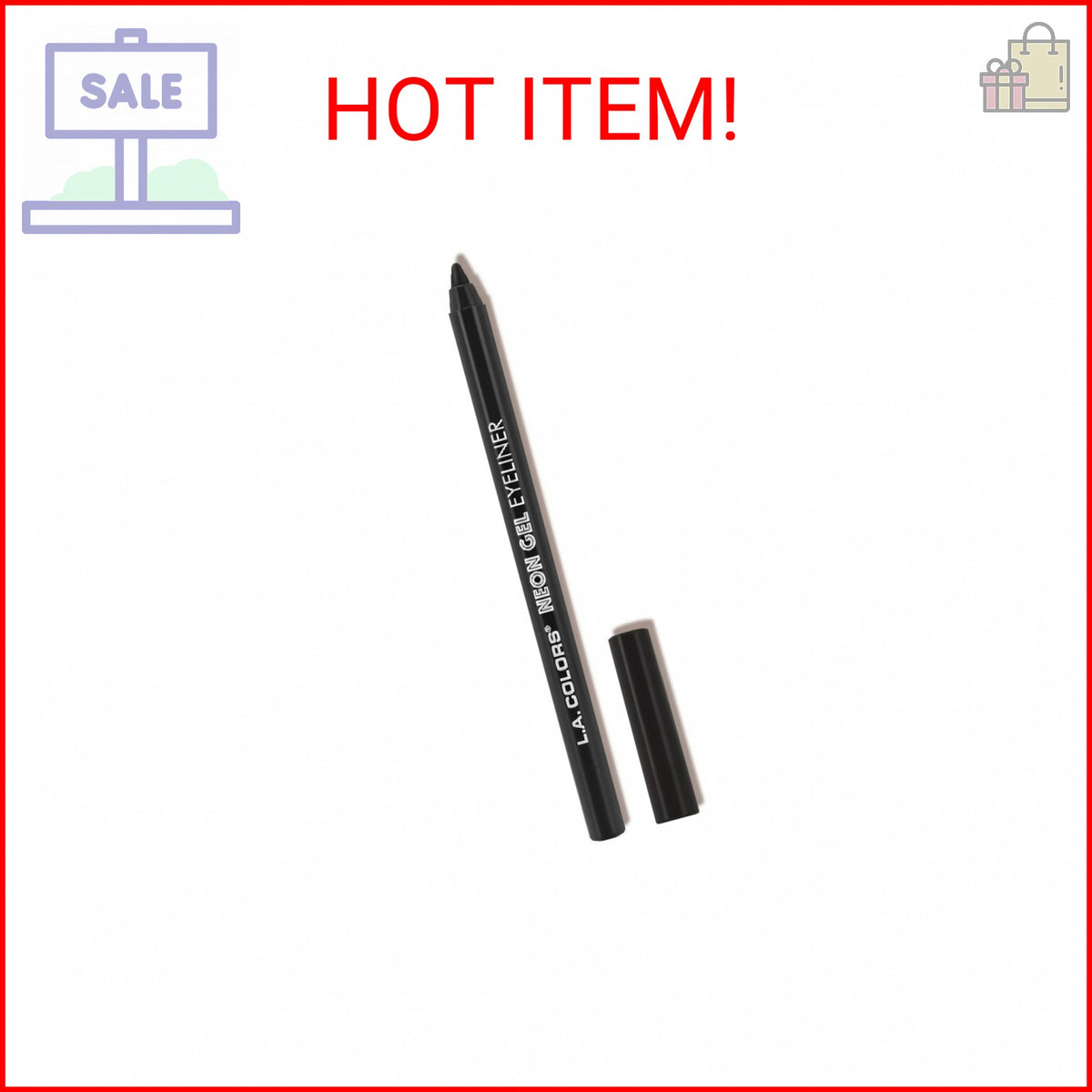 L.A. COLORS Gel Eyeliner Wonder CP632 - Long-Lasting Eye Makeup