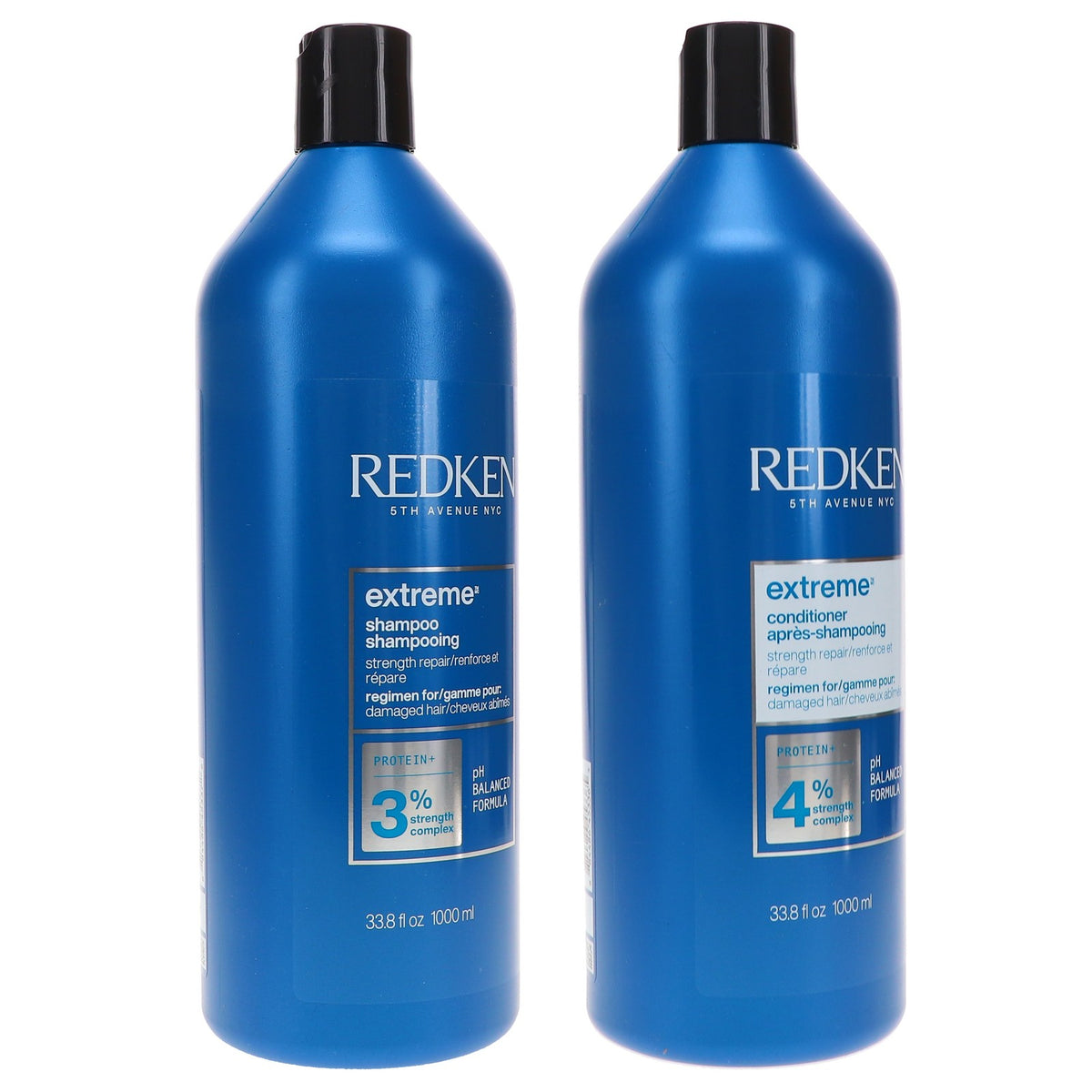 Redken Extreme Shampoo & Conditioner Set 33.8 oz - Hair Strengthening