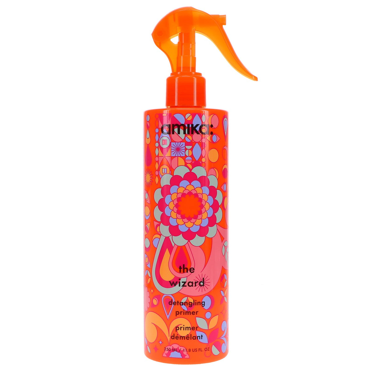 Amika Detangling Primer Spray 11.8 oz for Frizz-Free, Shiny Hair