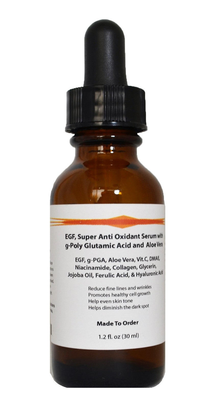 Anti-Aging Skin Serum with EGF, Gamma Poly Glutamic Acid & Aloe Vera