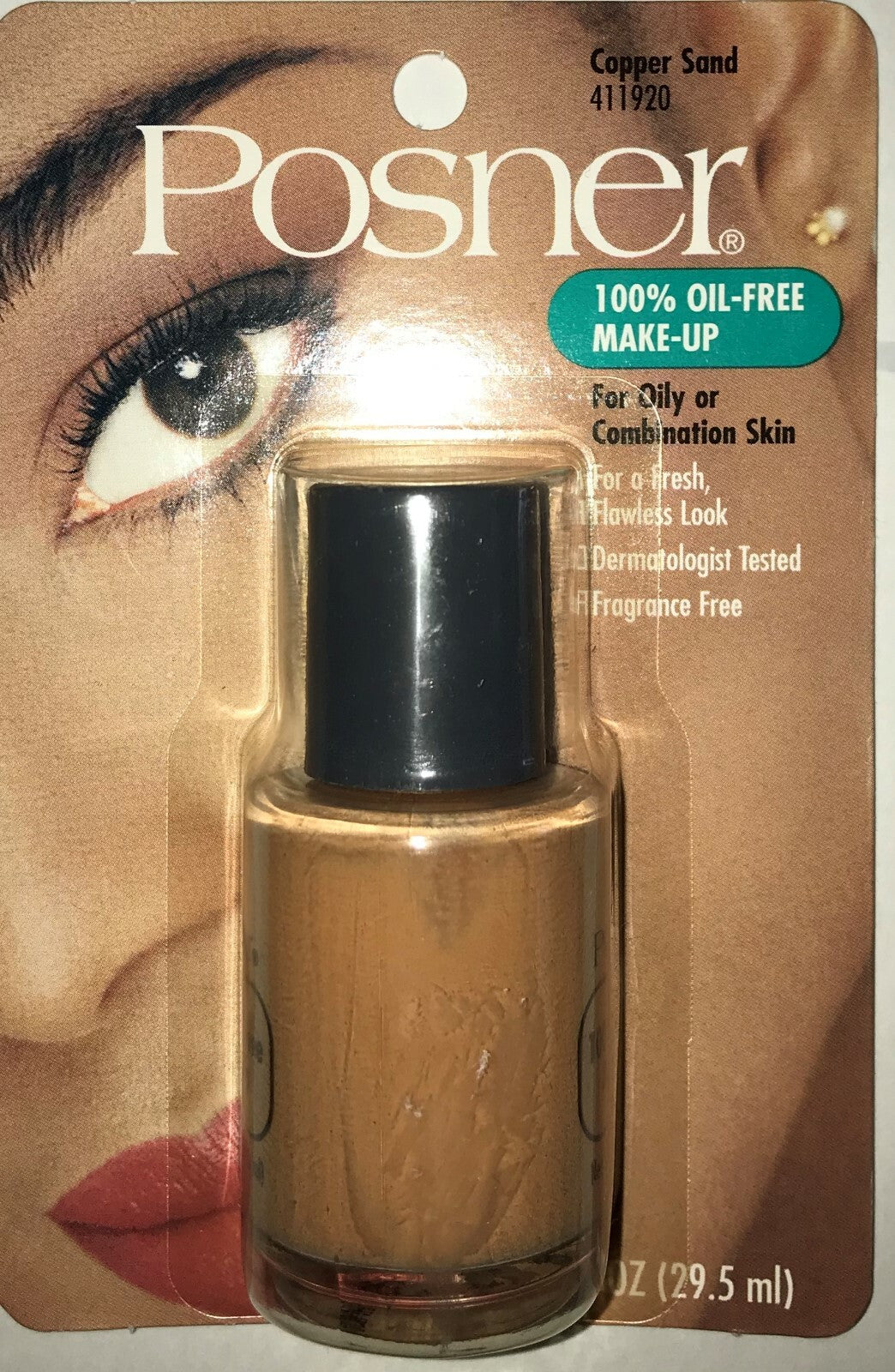 Posner Oil-Free Makeup Remover with Copper Sand - 2 Bottles