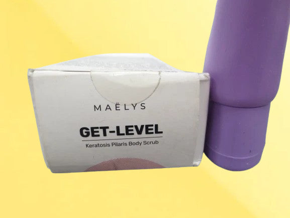 MAELYS GET-LEVEL KERATOSIS PILARIS BODY SCRUB 5 OZ BOXED