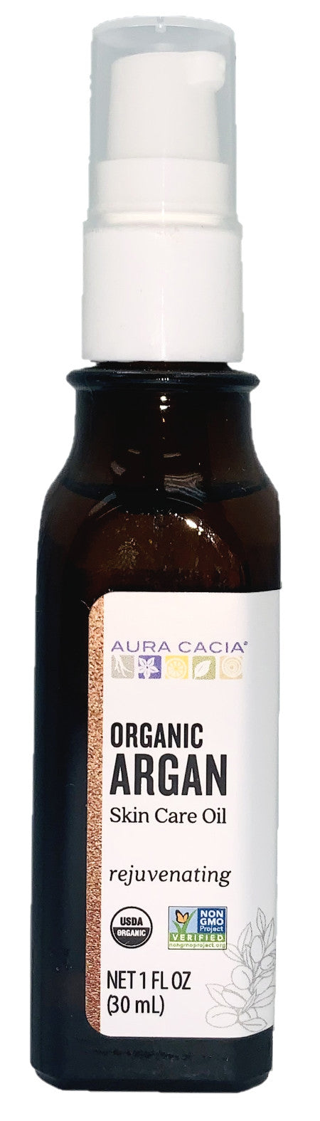 Organic Argan Oil - Cold Pressed Skin & Hair Moisturizer 1 oz