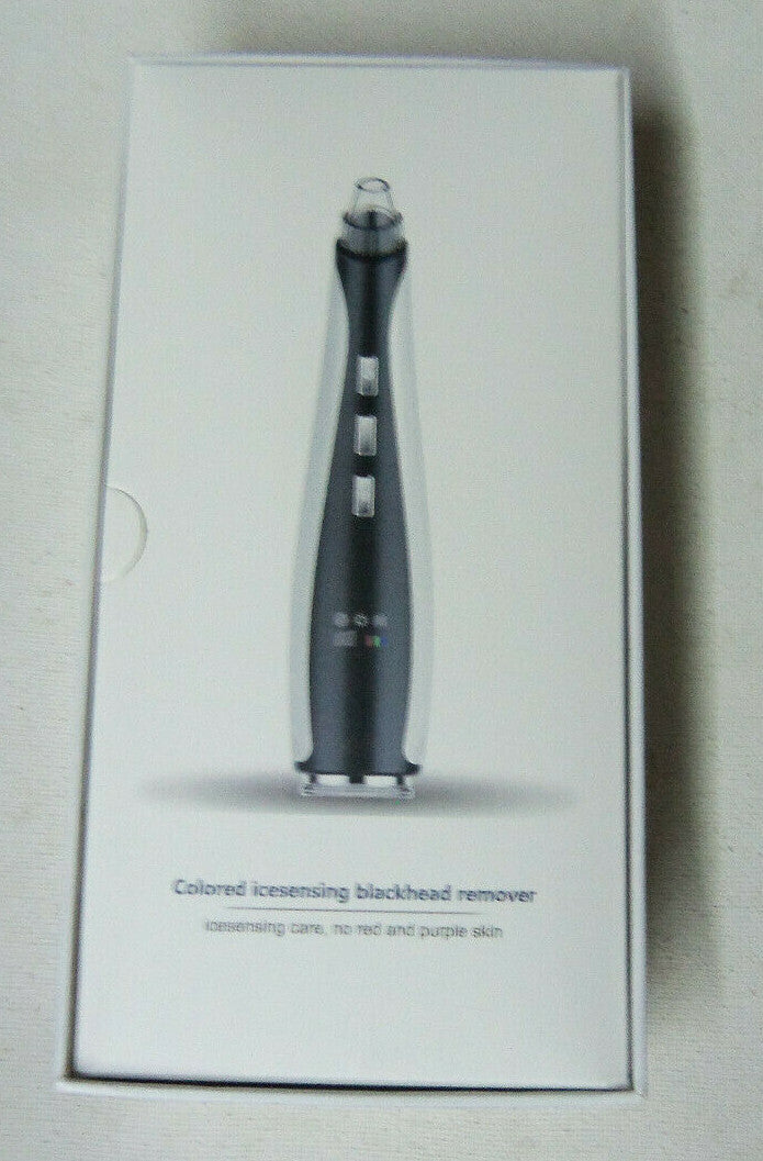 Colored Ice Sensing Blackhead Remover Tool with Attachments & USB Charging