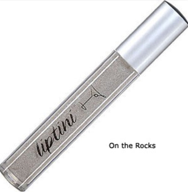 Liptini Topper Lip Gloss - On the Rocks Silver Glitter 0.12 oz